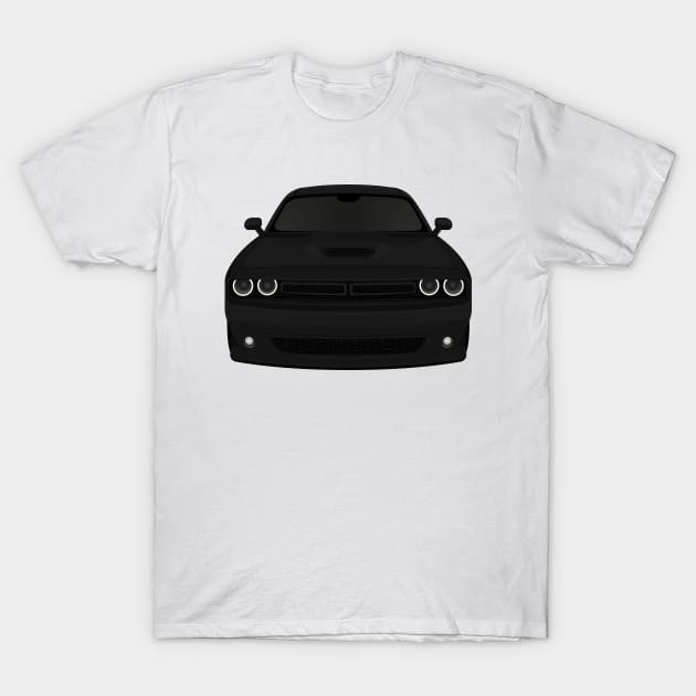Challenger Black T-Shirt by VENZ0LIC